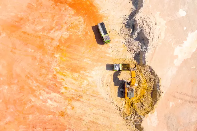 UT99 Ölnebelabscheider in einer Off-Highway Anwendung in Minen Fahrzeugen