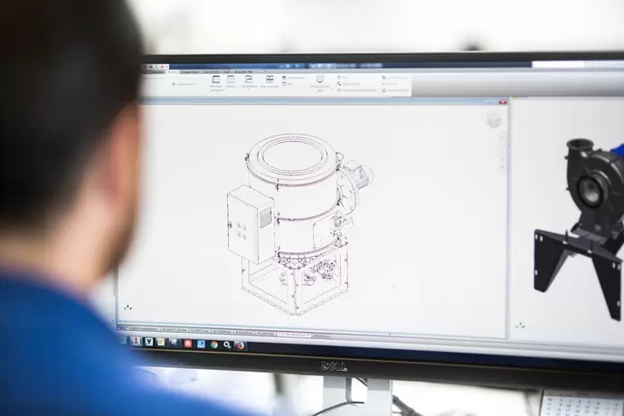 UT99 Ölnebelabscheider UPF-OTV-844-2M oder UPF-CCV-844-2M oder UPF-OCV-844-2M mit Druckregelung und Schaltschrank